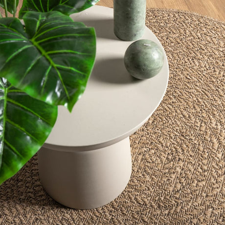 VidaXL tapis zizur intérieur et extérieur 90 cm aspect jute