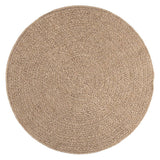 Vidaxl vloerkleed zizur binnen en buiten 120 cm aspect jute