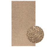 VidaXL tapis zizur intérieur et extérieur 80x150 cm aspect jute