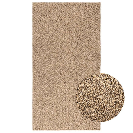 VidaXL tapis zizur intérieur et extérieur 80x150 cm aspect jute