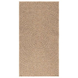 VidaXL tapis zizur intérieur et extérieur 80x150 cm aspect jute