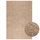 VidaXL tapis zizur intérieur et extérieur 140x200 cm aspect jute