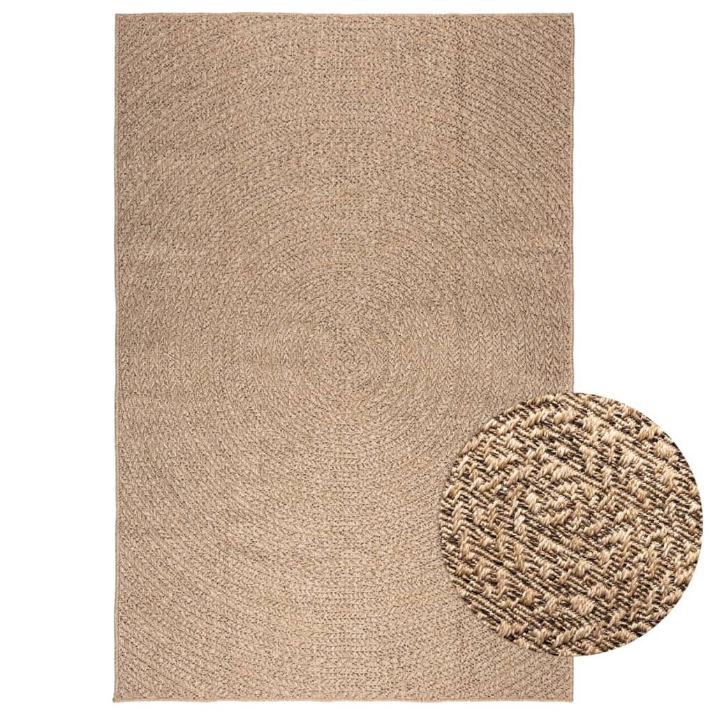 VidaXL tapis zizur intérieur et extérieur 200x290 cm aspect jute