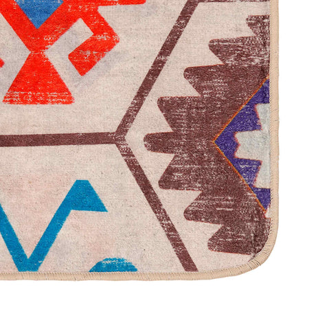 Vidaxx tapis lavable antidérapant 80x150 cm multicolore