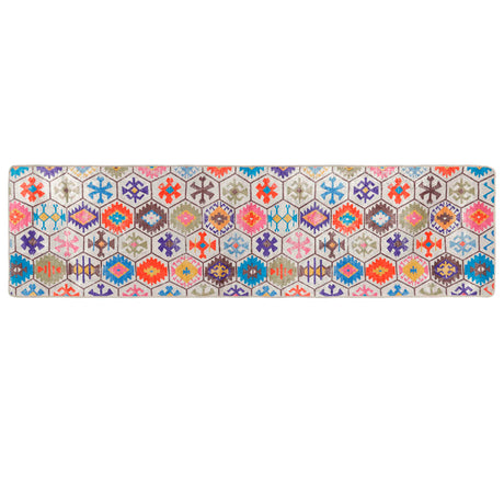 Vidaxx tapis lavable antidérapant 80x300 cm multicolore