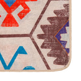 Vidaxx tapis lavable antidérapant 80x300 cm multicolore