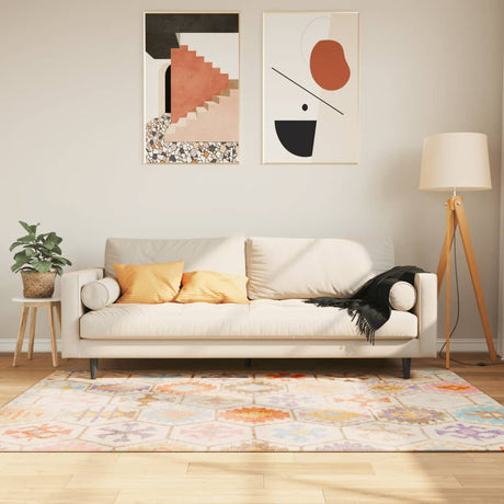 Vidaxx tapis lavable antidérapant 120x180 cm multicolore
