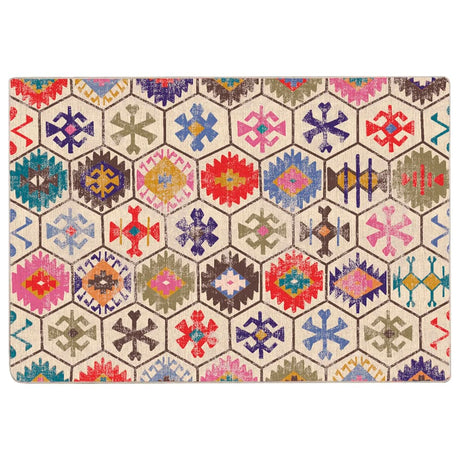 Vidaxx tapis lavable antidérapant 160x230 cm multicolore