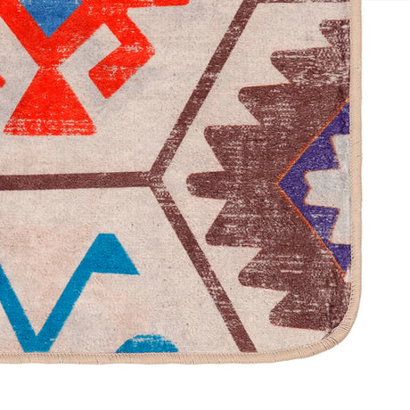 Vidaxx tapis lavable antidérapant 190x300 cm multicolore