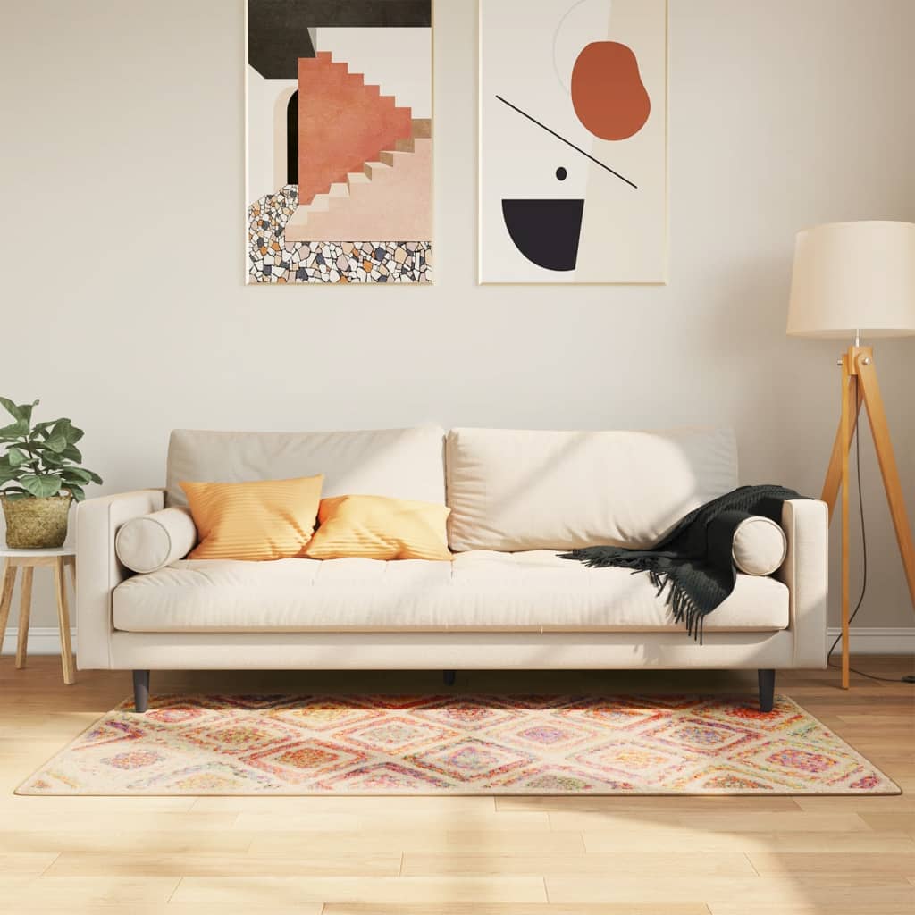 Vidaxx tapis lavable antidérapant 80x150 cm multicolore