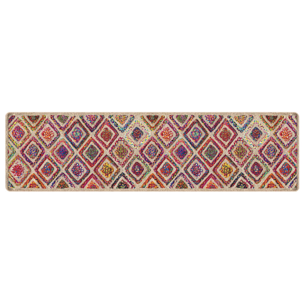 Vidaxx tapis lavable antidérapant 80x300 cm multicolore