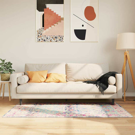 Vidaxx tapis lavable antidérapant 80x150 cm multicolore