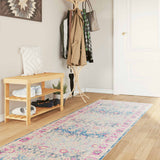 Vidaxx tapis lavable antidérapant 80x300 cm multicolore