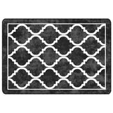 Vidaxx tapis lavable antidérapant 120x180 cm noir et blanc