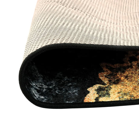 Vidaxx tapis lavable antidérapant ø 120 cm multicolore