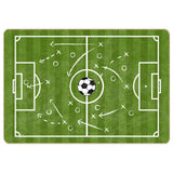 VidaXL Tapis pour enfants terrain de football lavable antidérapant 160x230 cm vert