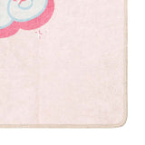 Vidaxx tapis enfant licorne lavable antidérapant 160x230 cm vert