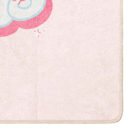 Vidaxx tapis enfant licorne lavable antidérapant 160x230 cm vert