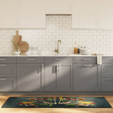 Vidaxx tapis de cuisine lavable antidérapant 60x180 cm multicolore