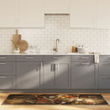 Vidaxx tapis de cuisine lavable antidérapant 60x180 cm multicolore