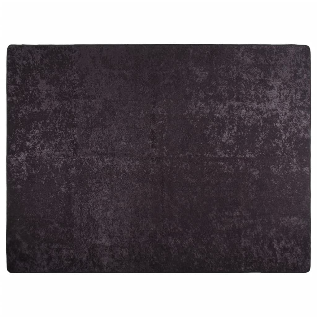 Vidaxx tapis lavable antidérapant 400x300 cm anthracite