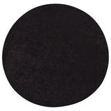 Vidaxl tapis antidérapant lavable ø 200 cm anthracite