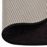 Vidaxl tapis antidérapant lavable ø 200 cm anthracite