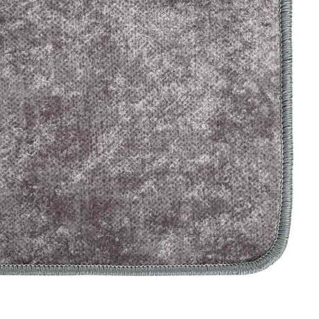 Vidaxx tapis lavable antidérapant 400x300 cm gris