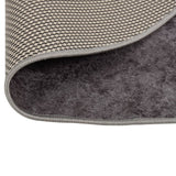 Vidaxx tapis lavable antidérapant ø 200 cm gris