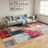 Vidaxx tapis lavable antidérapant 400x300 cm multicolore