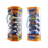 Jono Toys - Voitures rétractables en métal dans une tour de stockage, 15 voitures