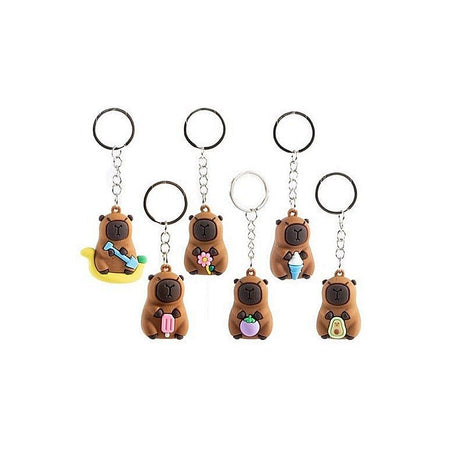 Jono jouets porte-clés capybara - 4cm