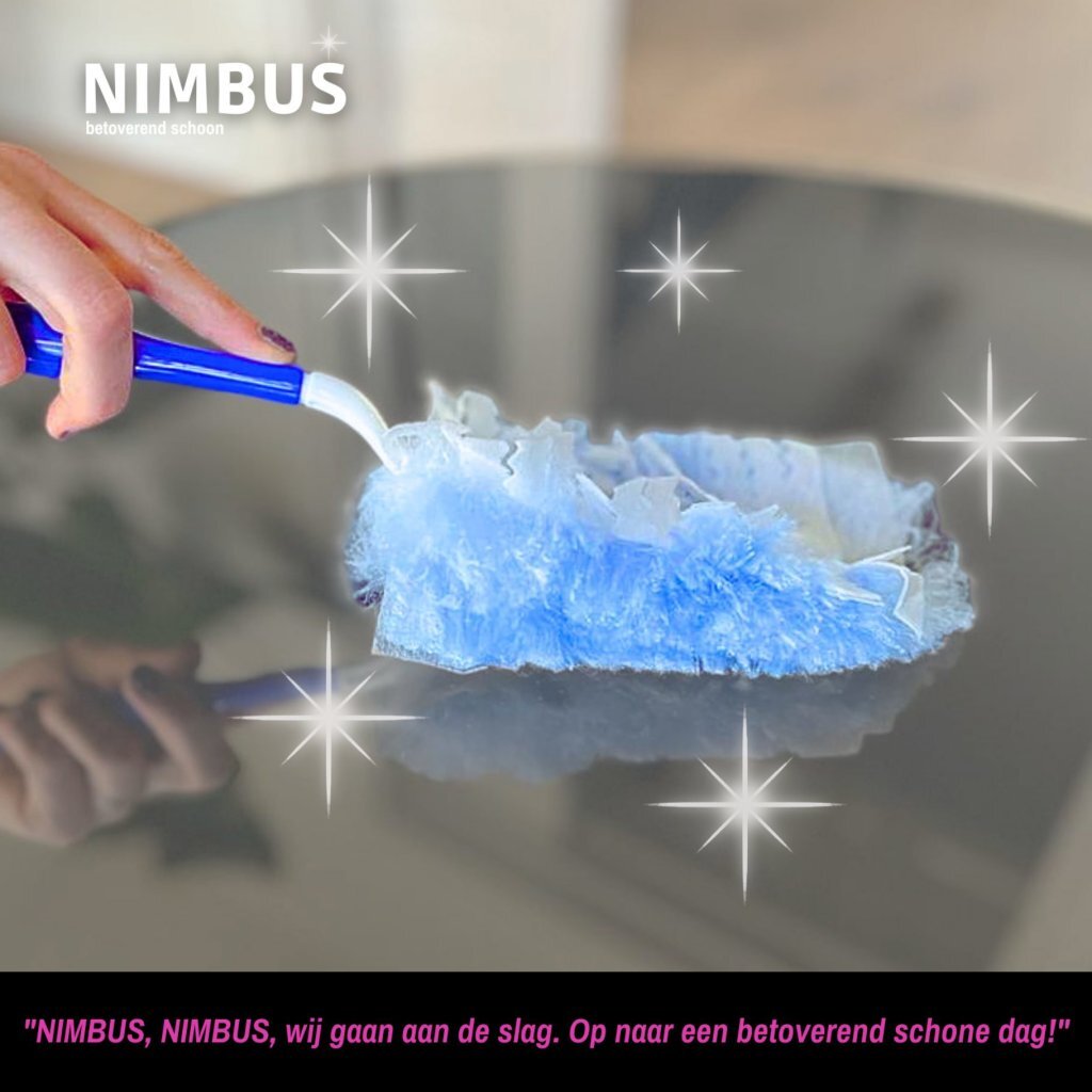 Support de kit de démarrage Nimbus Magic Duster avec 4 recharges | 4 pièces