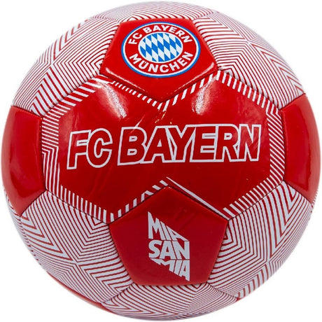 Ballon de football Bayern Munich taille 5 rouge blanc