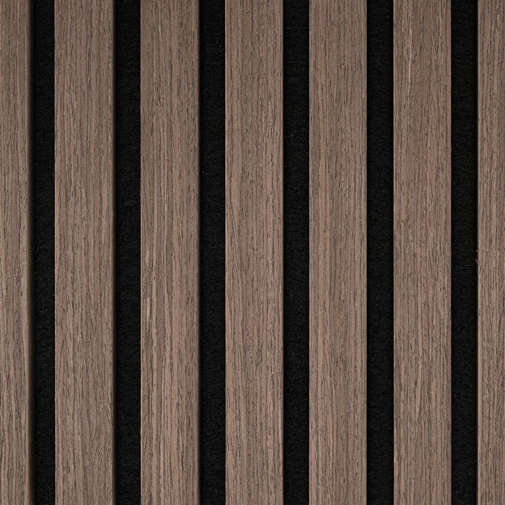 WALLART AKUPANELEN 4 St acoustique Dark Oak