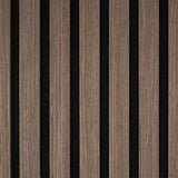 WALLART AKUPANELEN 4 St acoustique Dark Oak