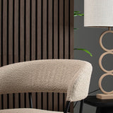 Wallart akupanels 4 pcs acoustique chêne foncé