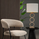 Wallart akupanels 4 pcs acoustique chêne foncé