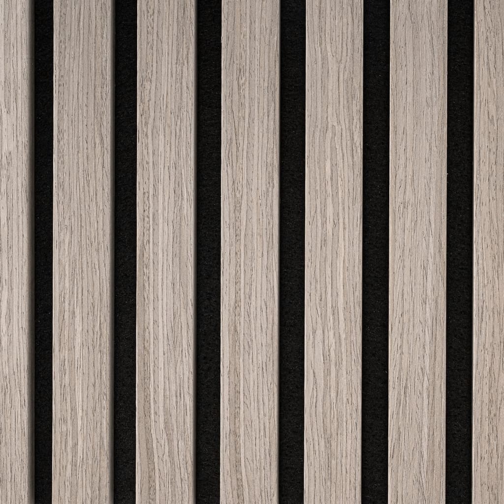 Wallart akupanels 4 pcs chêne gris acoustique