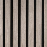Wallart akupanels 4 pcs chêne gris acoustique