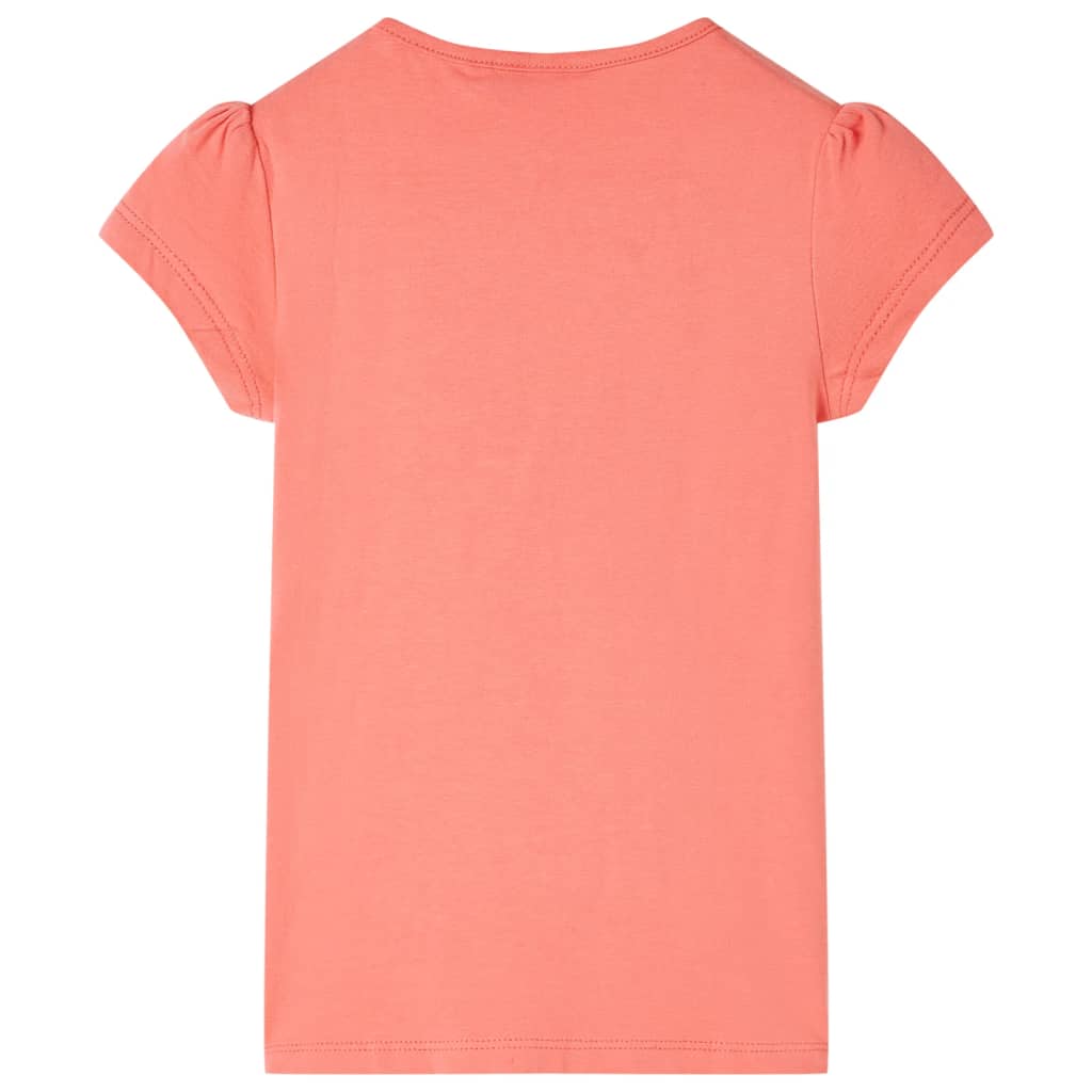 VidaXL Chemise enfant 92 couleur corail