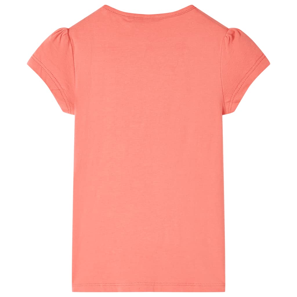 VidaXL Chemise enfant 116 couleur corail
