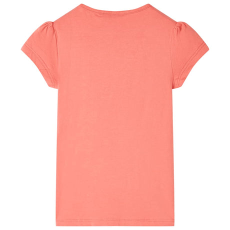 VidaXL Chemise enfant 116 couleur corail