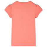 VidaXL Chemise enfant 128 couleur corail