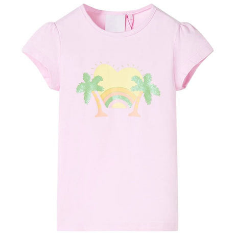 VidaXL Chemise enfant 128 rose clair