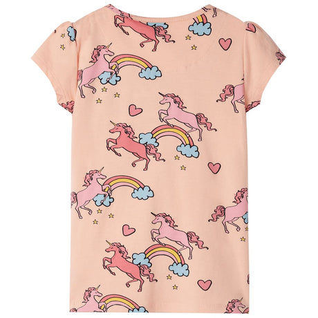 VidaXL Pyjama enfant à manches courtes 116 orange clair