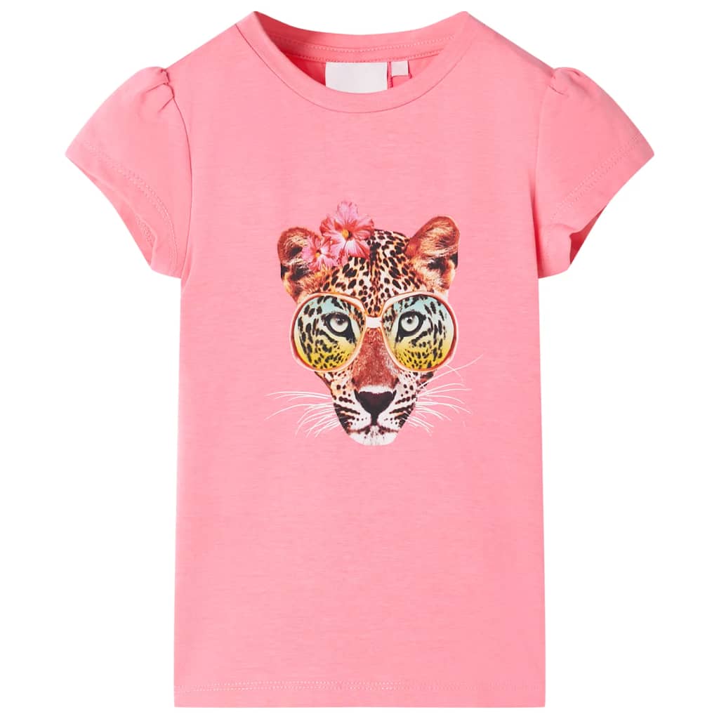 VidaXL Chemise enfant 116 rose fluo