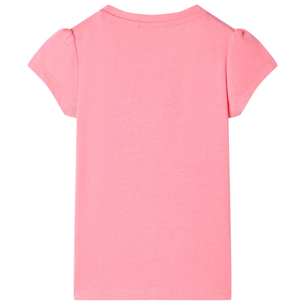 VidaXL Chemise enfant 128 rose fluo