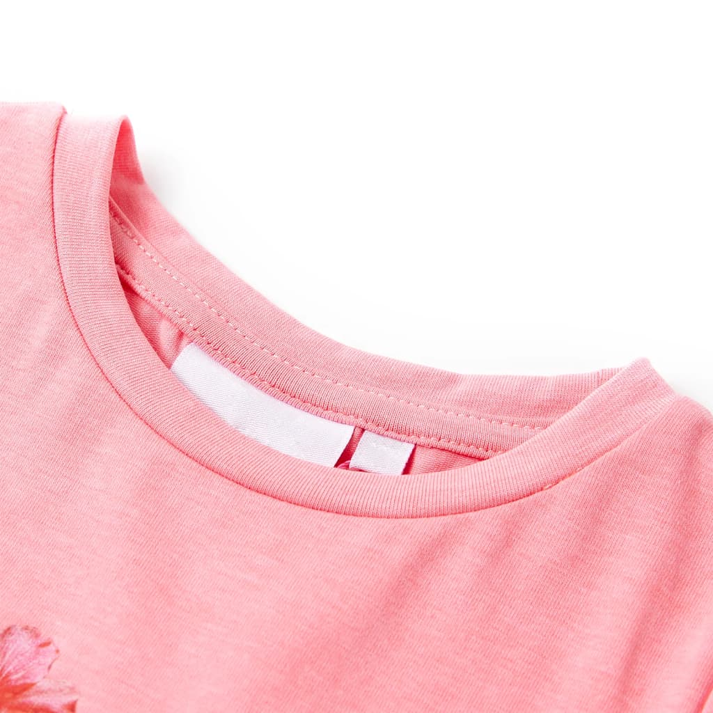 VidaXL Chemise enfant 128 rose fluo