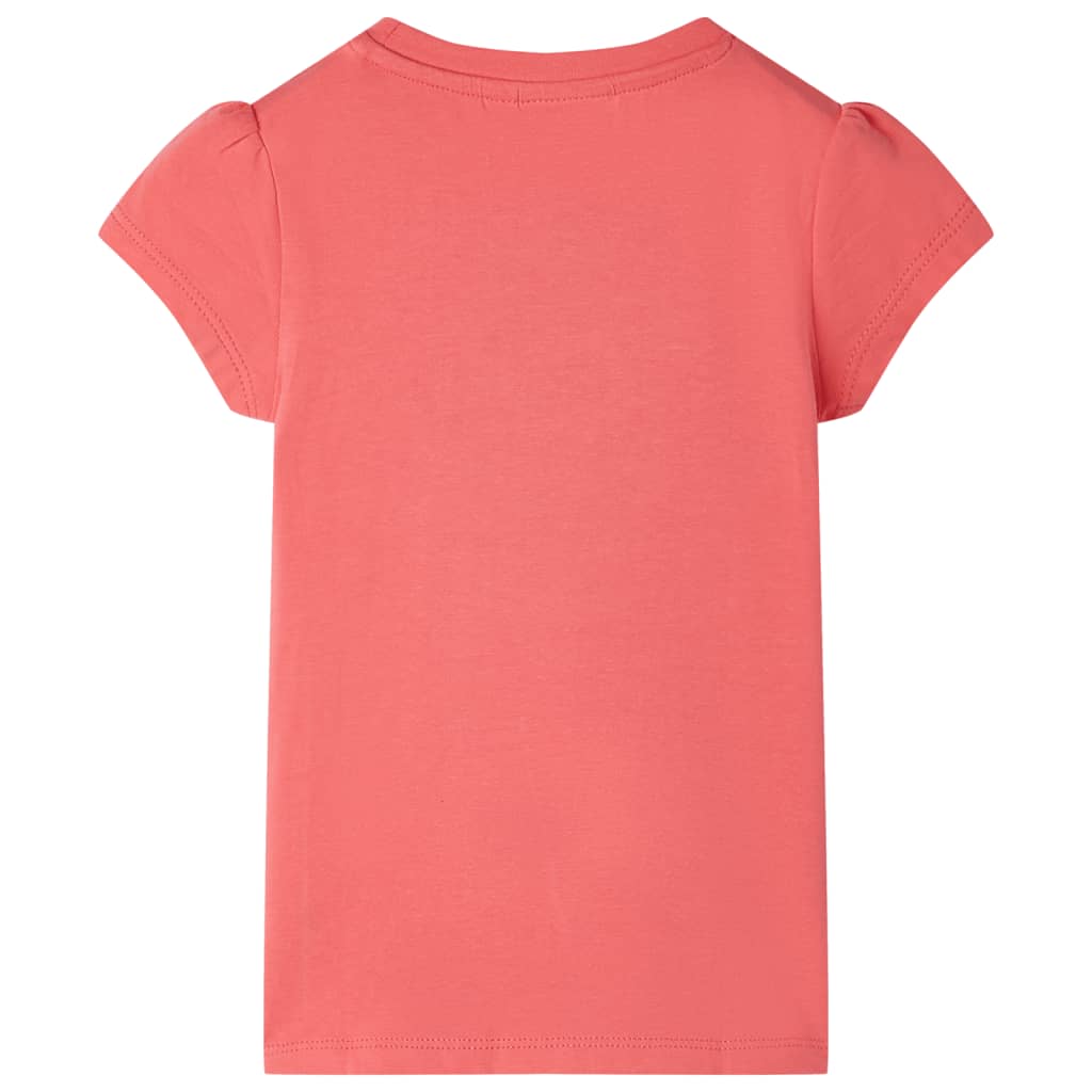 VidaXL Chemise enfant 104 couleur corail